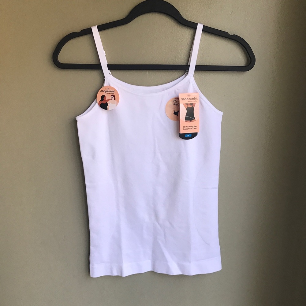 NWT! Shapermint All Day Every Day Scoop Neck Cami Neck Cami Tank Top Size: XL